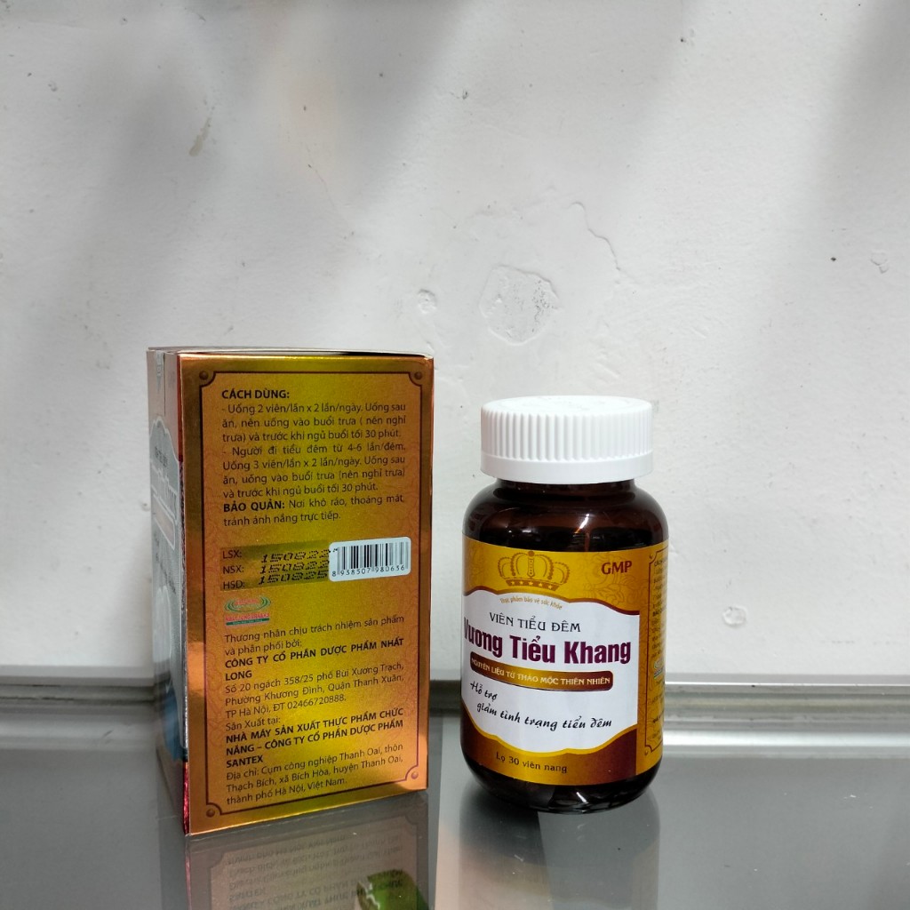 Viên tiểu đêm Vương tiểu khang - hỗ trợ bổ thận, giảm tiểu đêm, tiểu nhiều lần Hộp 30 viên