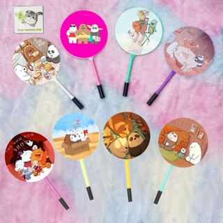 Bút quạt ba anh em gấu bare bear BQI5 bút bi mực bút cute bút dễ thương