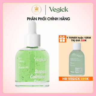 Tinh Chất Cần Tây Phục Hồi Làn Da Vegick Super Calming Serum 30ml
