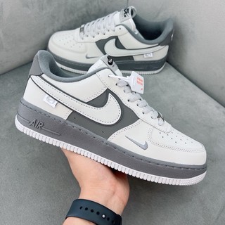 Giày thể thao sneaker AF1 xám new 2024, giày thể thao nam nữ AF1 xám tro bản cao cấp ful box-giaythethao365