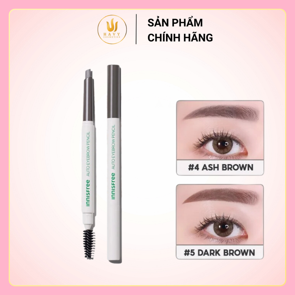 CHÌ KẺ MÀY INNISFREE AUTO EYEBROW PENCIL