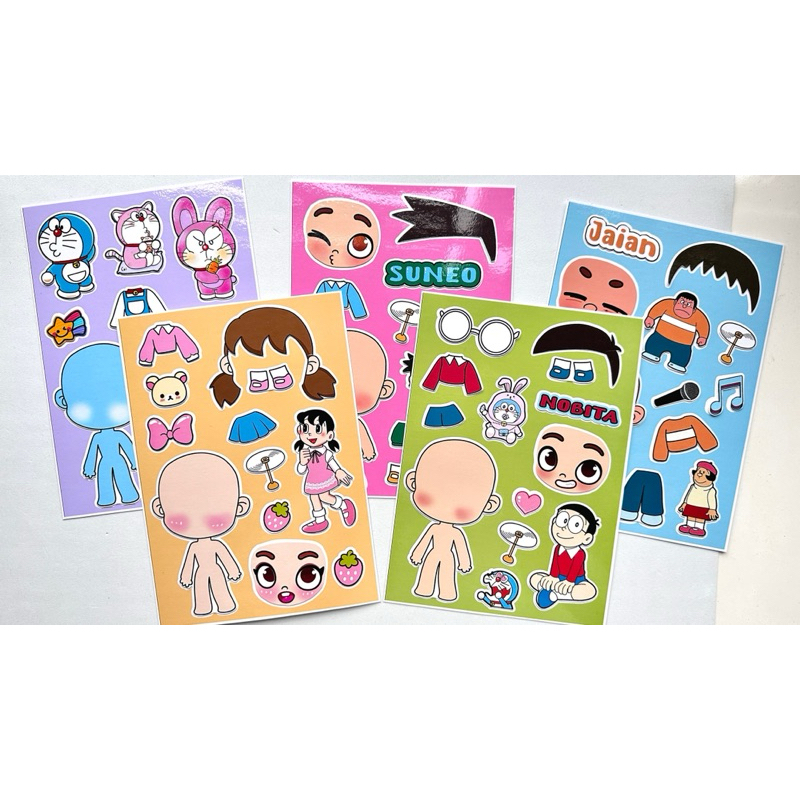 Cắt dán thủ công nhân vật DORAEMON trong Avatar world