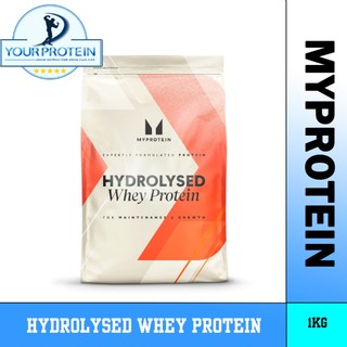 Myprotein - hydrolysed whey protein 1000g - không mùi