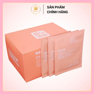 Hộp 50 miếng Mặt Nạ Nhau Thai Cừu,Mặt Nạ Tế Bào Gốc trắng da, làm mờ nám và tàn nhang - Mask Cuống Rốn Nhật Bản