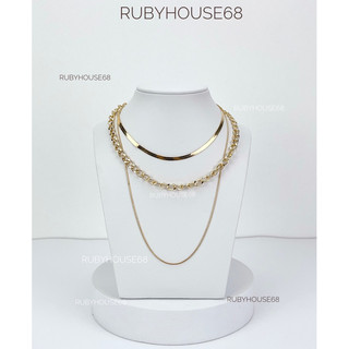 Cổ da pu màu đen, trắng trưng dây chuyền rẻ đẹp cho shop Rubyhouse68