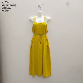 ĐẦM MAXI HAI DÂY ĐẸP
