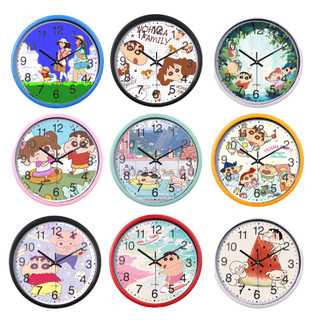 Đồng hồ treo tường shin cậu bé bút chì DHTI33 cute dễ thương 13cm 19cm