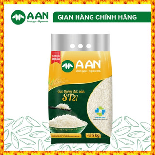 Gạo ST21 Túi 05kg - Chính hãng Gạo A An