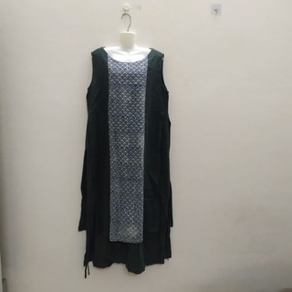 ĐẦM HAI LỚP PHỐI HOẠ TIẾT