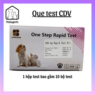 Hộp test bệnh Care cho chó, mèo Holapet