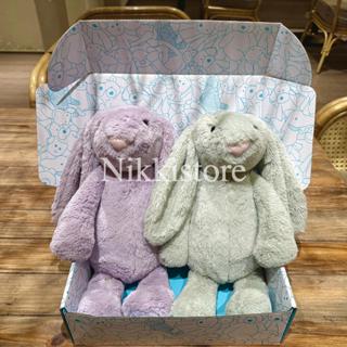 Thỏ Bông Bunny+Túi Rút+Hộp, Gấu Bông Bunny, Thỏ Tai Dài Cho Bé, Thú Bông Ngộ Nghĩnh Cho Bé