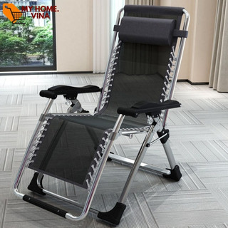 Ghế thư giãn gấp gọn đa năng đọc sách gia đình,Ghế xếp thư giãn gấp gọn đa năng chịu tại 200kg khung hợp kim cao cấp