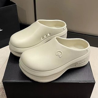 Dép sục nữ chữ M sport thời trang phong cách ulzzang Hàn Quốc đế độn tăng chiều cao nhựa eva đi cực êm chân TH-