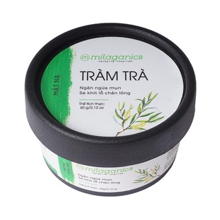 Mặt Nạ MILAGANICS Tràm Trà Ngừa Mụn 60g