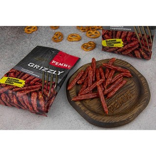 Salami / xúc xích hun khói Grizzly nhập khẩu Nga 100g