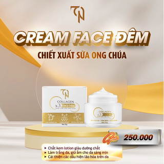 Kem face đêm đông trùng collagen x3