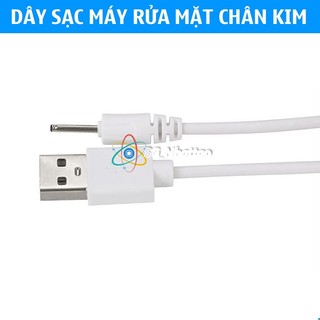 Dây sạc máy rửa mặt chân kim sonic laco