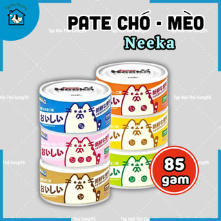 Pate Neeka cho chó mèo thơm ngon đủ vị hộp 85gr