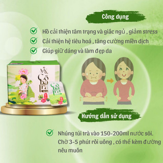 Trà sen giảm mỡ Cô Ba Trà