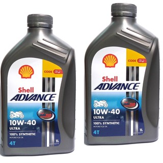 Dầu nhớt Shell Advance Ultra 10W-40 1L