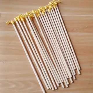 Cán tre làm đèn lồng trung thu phụ kiện trang trí túi 100 cái dài 27cm