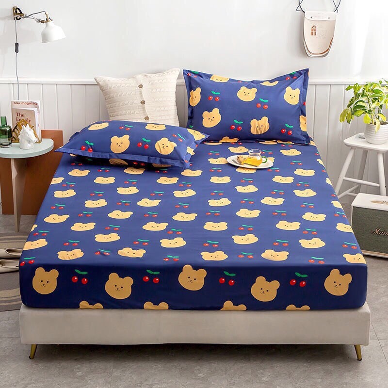 Ga chống thấm cotton Bin bin bedding 1m6x2m 1m8x2m 2mx2m2