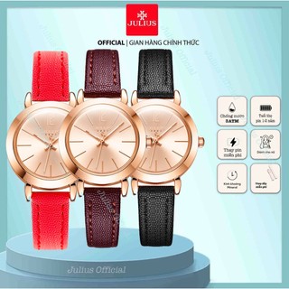 Julius Official | Đồng hồ đeo tay Julius nữ JA-732 dây da
