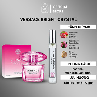 Nước hoa nữ Versace Bright Crystal cơn mơ màng của nàng thiếu nữ chiết 10ml