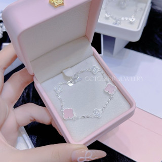 Lắc tay bạc nữ OCTOBER JEWELRY - BST các mẫu lắc tay bạc nữ cao cấp không han gỉ