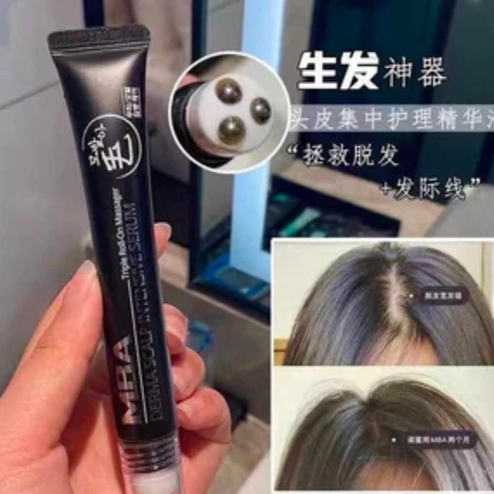 Thanh Lăn Giúp Mọc Tóc MBA Daycell - Lăn Thảo Dược MBA Kích Mọc Tóc Nhanh, Nuôi Dưỡng Da Đầu, Nang Tóc Chắc Khỏe