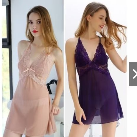 Váy Ngủ / Đầm Ngủ Ren Sexy Quai Chéo Lưng Cao cấp 1710 | BigBuy360 - bigbuy360.vn