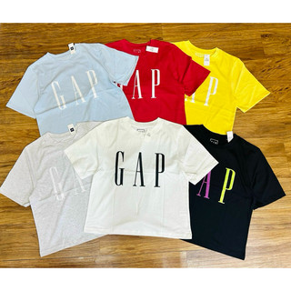ÁO THUN NỮ GAP CROPTOP LỬNG IN CHỮ