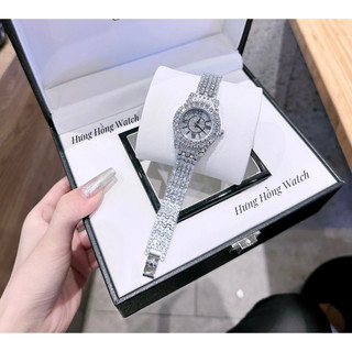 Đồng Hồ Nữ Đính Đá Cao Cấp _Hongtaywatch