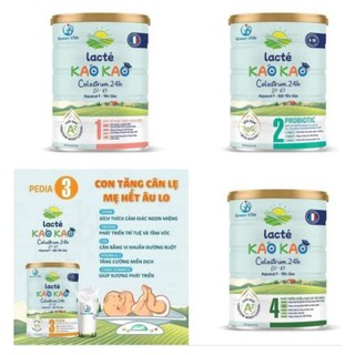 Sữa dinh dưỡng lacte kaokao 0_10 tuổi, 900g, hết hạn sử dụng 2024. giá thanh lý