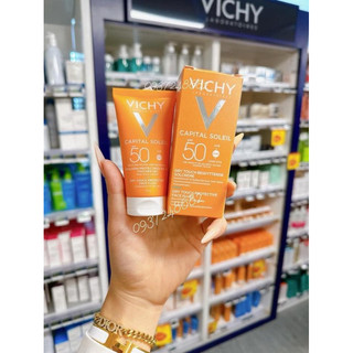 KEM CHỐNG NẮNG VICHY CAPITAL IDEAL SOLEIL SPF 50+ Tuýp 50ml - Hàng nội địa Pháp