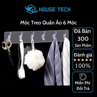 Móc treo quần áo dán tường, móc treo đồ phòng tắm phòng bếp siêu dính