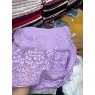 Boi tơ thêu chân hoa 3D