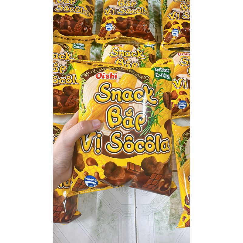 [5 gói] Bánh snack bắp vị socola 32gram