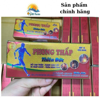 [CHÍNH HÃNG] Phong Thấp Thiên Đức Hộp 10 Viên Hoàn - Bổ Gan Thận, Mạnh Gân Cốt, Tê Thấp Khớp, Thần Kinh Tọa