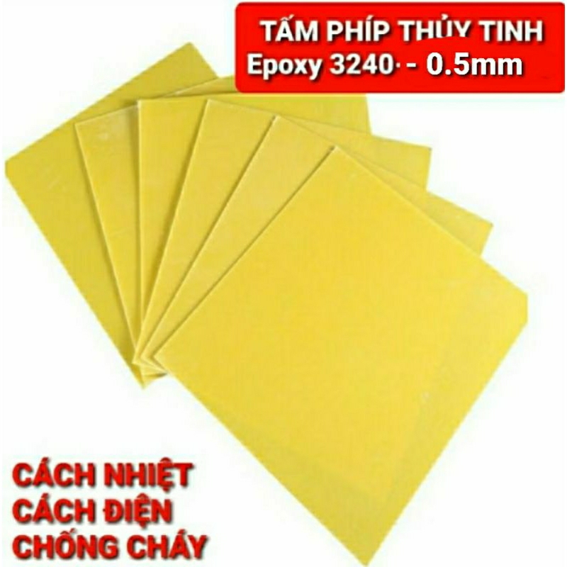 Achun - PHÍP THỦY TINH EPOXY 3240 CÁCH NHIỆT CÁCH ĐIỆN CHỐNG CHÁY CHO PIN LITHIUM