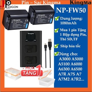 PIN SẠC KINGMA VER 2 THAY THẾ CHO MÁY ẢNH SONY NP-FW50