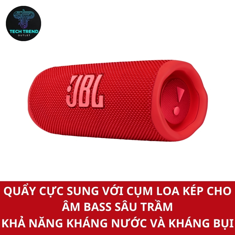Loa Bluetooth JBL Flip 6 Chất Lượng Cao Không Thấm Nước Chơi Nhạc 4H Loa Bluetooth Mini 5.1 TechTrend Outlet | BigBuy360 - bigbuy360.vn