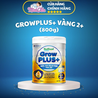 Sữa bột Nutifood GrowPLUS+ Vàng 0+, 1+, 2+ (800g)