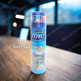 Chai xịt bóng nội thất toyo asso 500ml - bình xịt nhựa nhám - bình xịt gỗ - bình xịt bóng da và nội thất ô tô