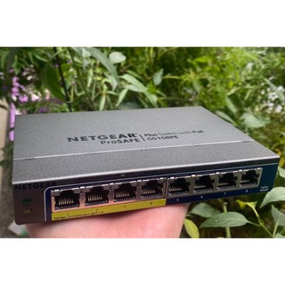 ✅ netgear gs108pe v3 / 8 port with 4-ports poe gigabit ethernet , chia mạng lan , smart managed plus switch , có vlan