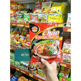 Cháo gạo lứt rau củ âu lạc