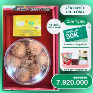 Yến huyết - yến sào thanh tuấn 🎁 táo đỏ + đường phèn + 1 hộp súp tổ yến + 1 hũ yến chưng 70%- cam kết chất lượng