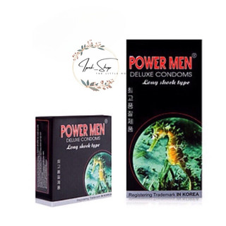Bao cao su power men cá ngựa long shock gân gai kéo dài thời gian - ipek_shop