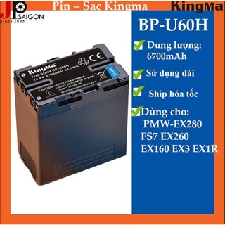 Pin máy ảnh kingma thay thế cho máy ảnh sony bp-u60h