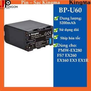 Pin máy ảnh kingma thay thế cho máy ảnh sony bp-u60